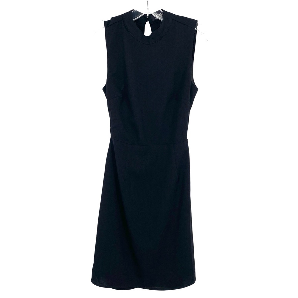 Lulus Black Open Back Cocktail Dress